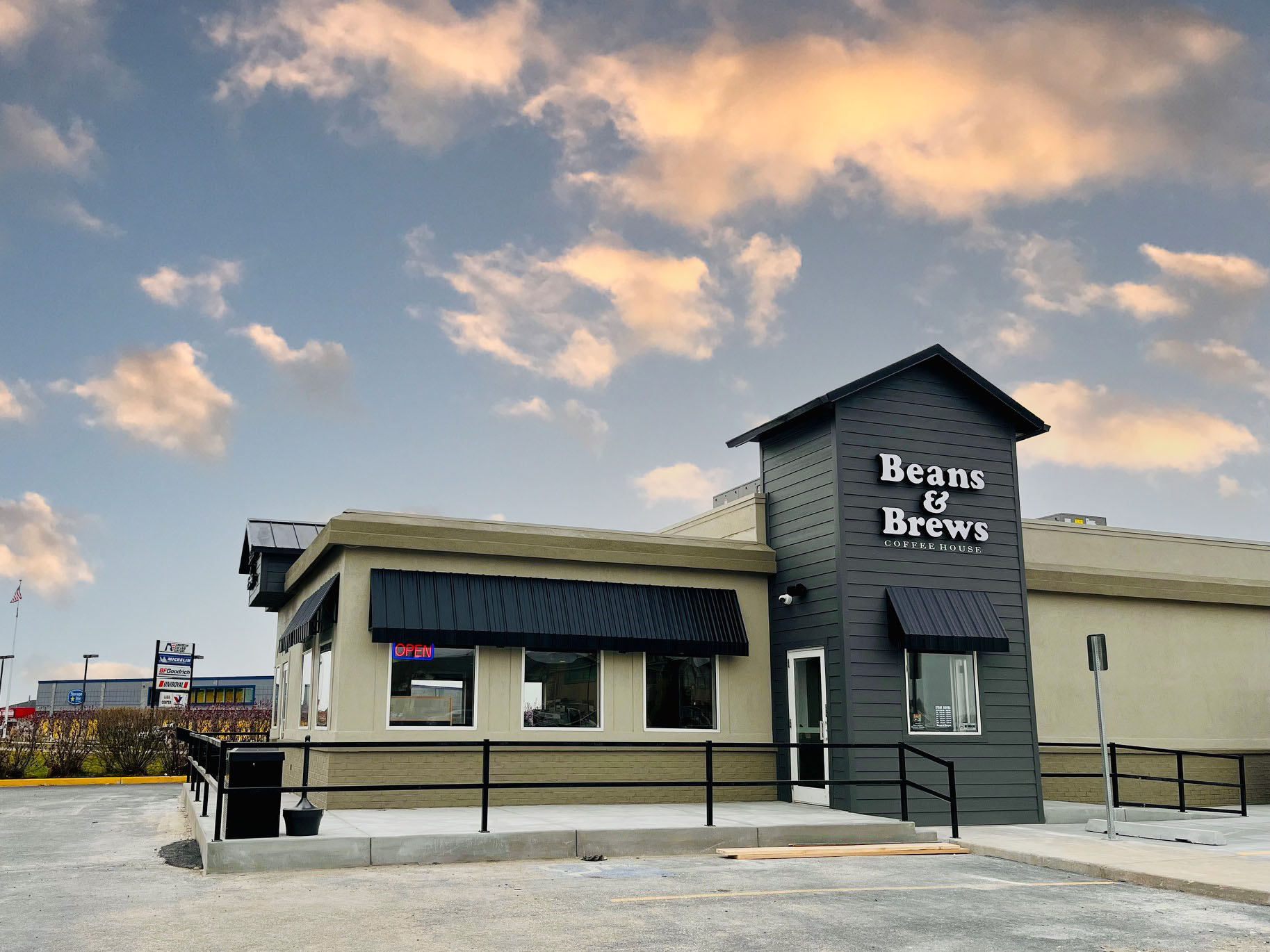 Beans & Brews exterior