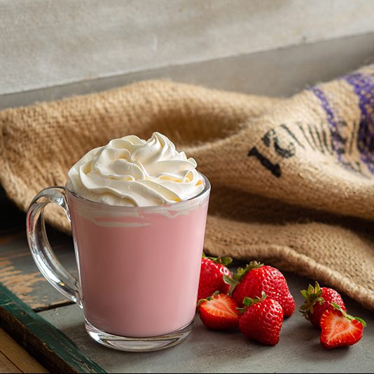 Pink Drink (kids Drink) Beans & Brews