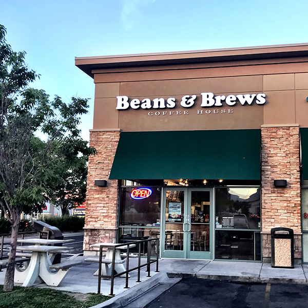 Exterior photo of West Valley City on 6200 South Beans and Brews