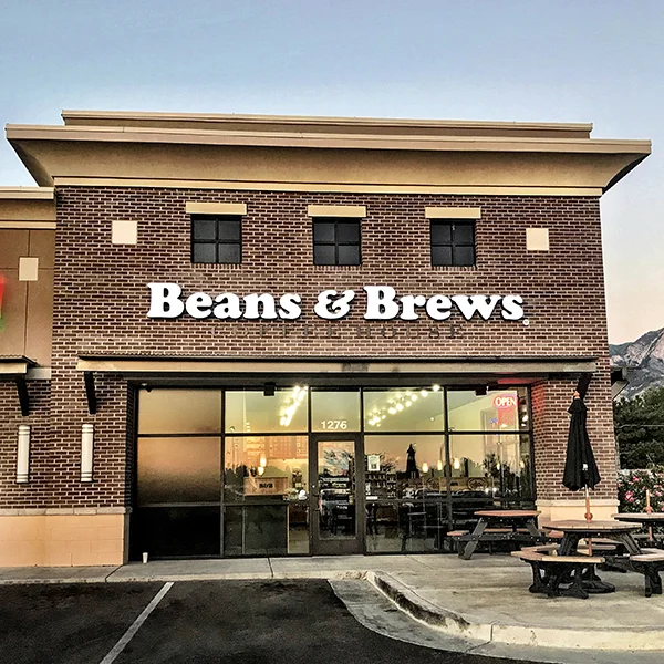 Ogden Beans & Brews Exterior