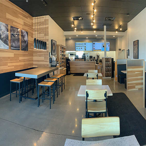 Interior photo of Sandy on State Street Beans and Brews