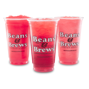 Pinky Swear Energy drink. Blended, Sparkling, Whipped.