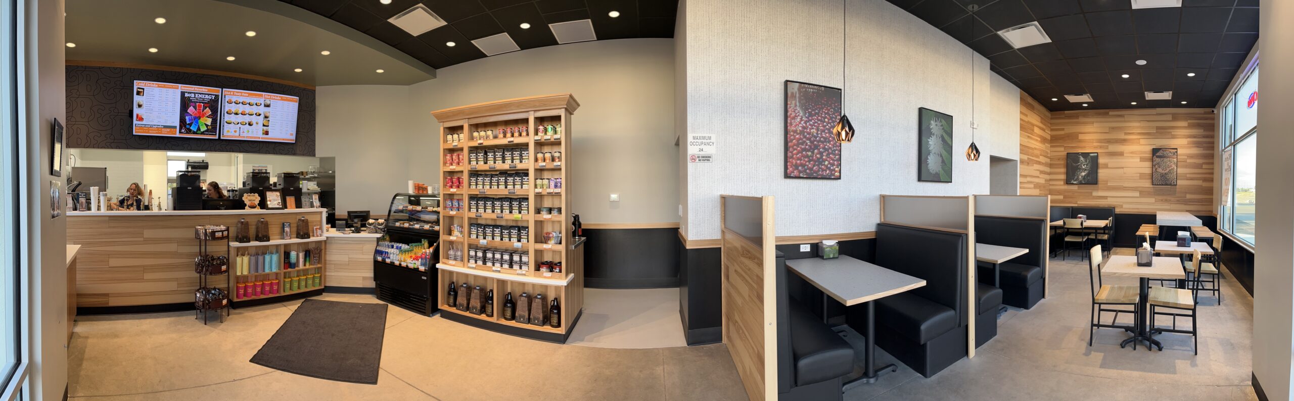Interior photo of Ely Beans and Brews