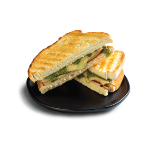 Turkey, Swiss and Pesto Panini