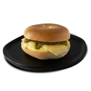 Egg, Cheese Pesto Bagel